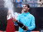 Rafael Nadal sprays all over the place after winning the Italian Open on May 19, 2019