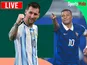 Lionel Messi/Kylian Mbappe composite