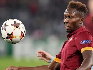 Mapou Yanga-Mbiwa in action for Roma on December 10, 2014