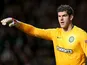 Celtic stopper Fraser Forster in action against Barcelona on November 7, 2012