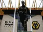 A statue of England and Wolverhampton Wanderers legend Billy Wright outside Molineux