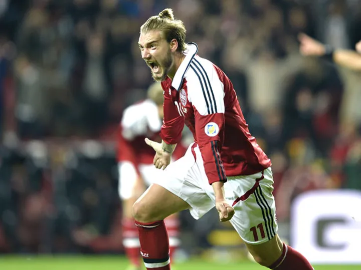 Bendtner hoping to retire at Copenhagen