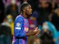 Ousmane Dembele in action for Barcelona in November 2021