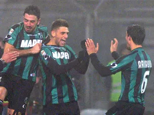 Berardi hat-trick sinks sorry AC Milan