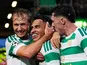 Celtic's Camilo Duran celebrates with Benjamin Nygren on August 19, 2026
