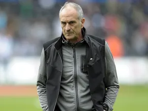 Swansea manager Francesco Guidolin looking shifty on September 11, 2016