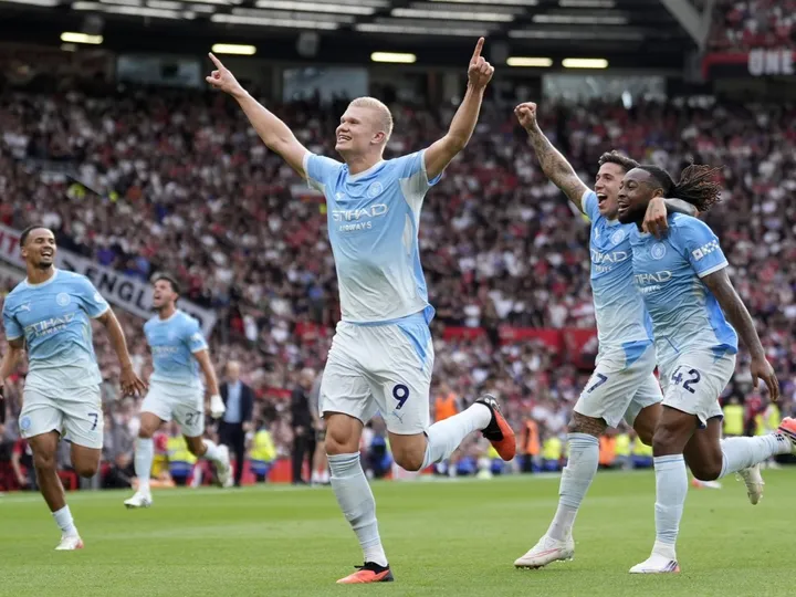 Hero Haaland gives 10-man Man City derby day victory over Man Utd