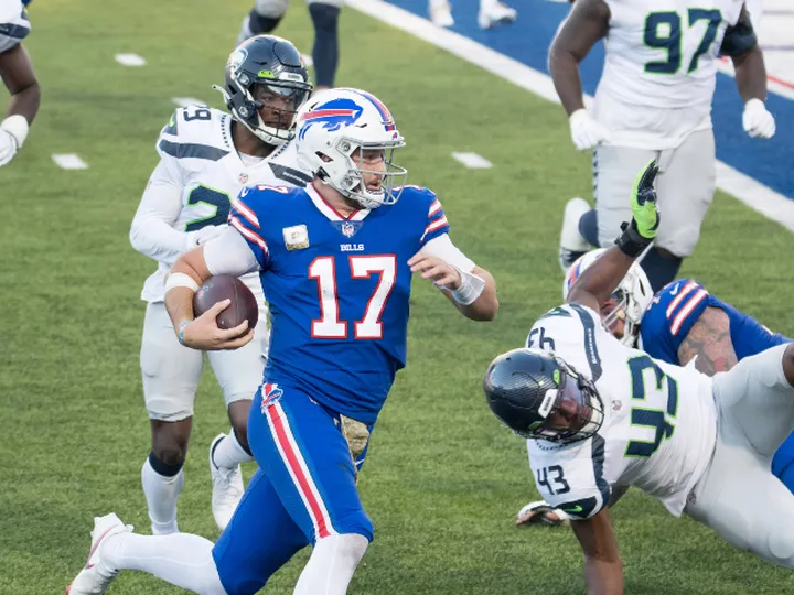 NFL roundup: Josh Allen stars as Bills beat Seahawks, Saints thrash Buccaneers