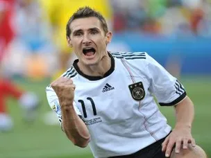 Klose in attack for Germany