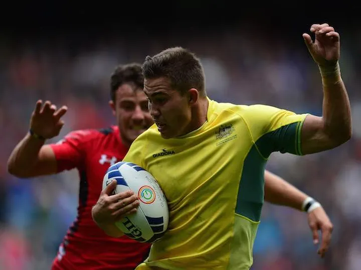 Australia sevens star Greg Jeloudev