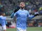 New York City FC's Valentin Castellanos celebrates scoring in the 2021 MLS Cup final on December 11, 2021