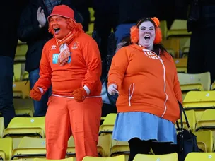 Blackpool earn shock win at Scunthorpe