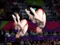 Jack Laugher and Anthony Harding in action at the Commonwealth Games on August 5, 2022