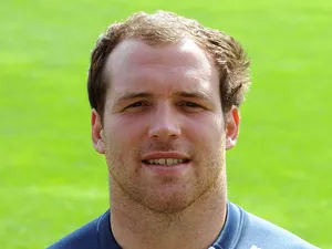 Henry Thomas of Sale Sharks poses for a portrait at Salford City Stadium on August 21, 2013