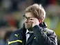 Dortmund head coach Juergen Klopp prior to his side's match against Malaga on April 9, 2013