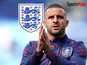 Kyle Walker/England composite