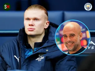 Guardiola’s simple gesture confirms Haaland injury status before Man City vs. Newcastle