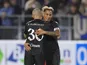 Tjaronn Chery and Bryan Linssen celebrate a NEC Nijmegen goal on August 29, 2026