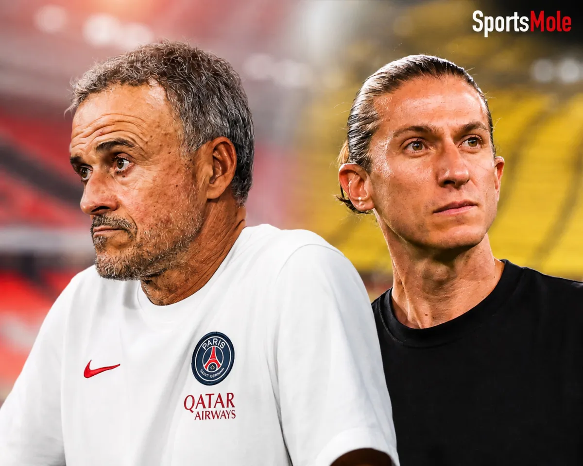 Why PSG clash could show whether Filipe Luis is ready to follow Luis Enrique’s path