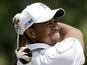 Tiger Woods tees of at the 18th during the second round of the US Open on June 14, 2013