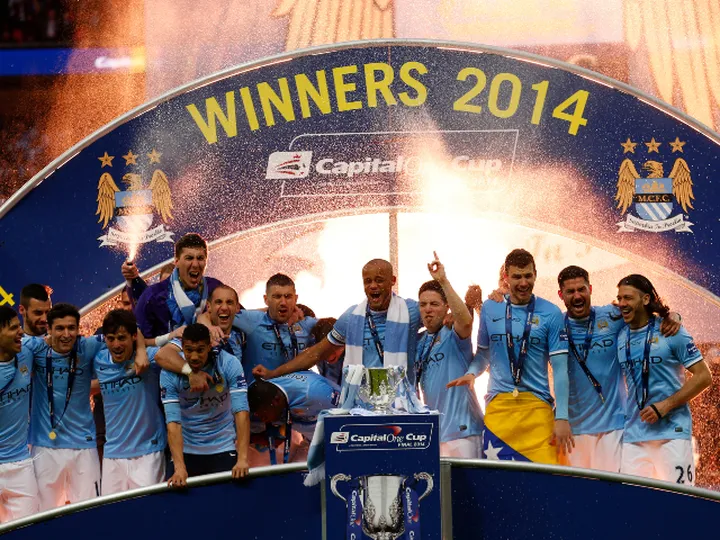 On This Day in 2014: Man City beat Sunderland in EFL Cup final