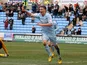 Coventry's Cody McDonald celebrates a goal against Hartlepool on March 16, 2013