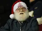 Father Christmas pictured at The Hawthorns in December 2016