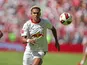 Antonio Nusa of RB Leipzig against Bayern Munich, on August 15, 2026