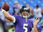 Half-Time Report: Joe Flacco strikes edge Ravens ahead