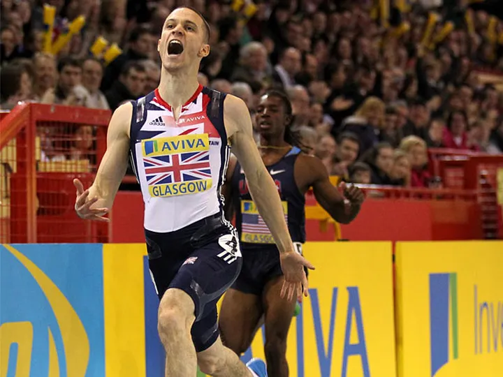 Talbot offers support to fellow sprinters