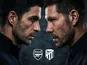 Mikel Arteta/Diego Simeone composite