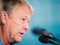 Malmo's Norwegian head coach Age Hareide attends a press conference at the Swedbank Stadion, on October 20, 2015, on the eve of the UEFA Champions League Group A football match between Malmo FF and FC Shakhtar Donetsk. 