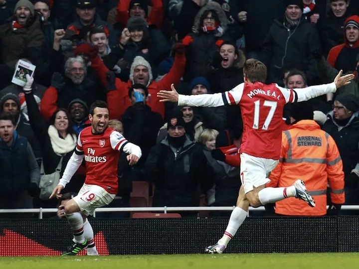 Monreal, Gervinho strike to sink Swansea
