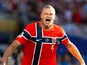 Erling Haaland celebrates scoring for Norway during World Cup 2026 on June 16, 2026