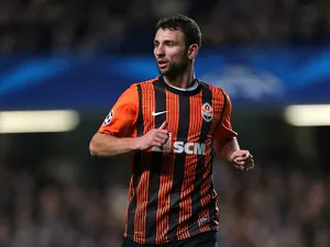 Shakhtar Donetsk's Razvan Rat in action on November 7, 2012