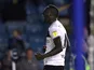 Bristol City's Famara Diedhiou celebrates scoring their second goal against Millwall on April 30, 2019