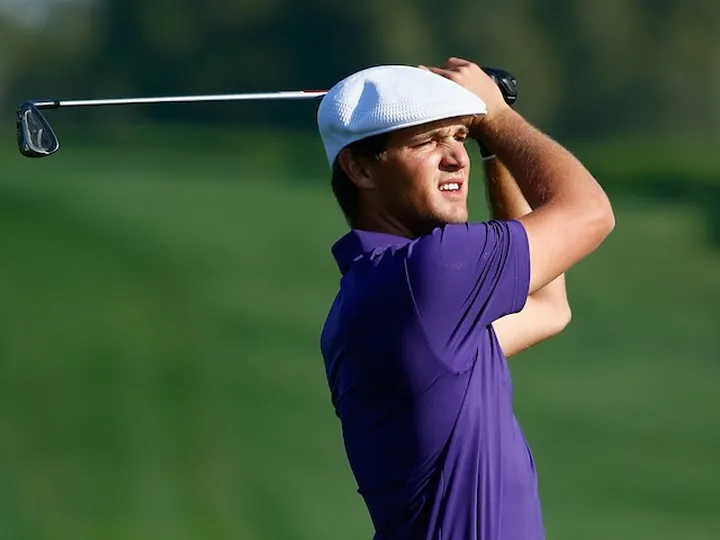 American amateur DeChambeau takes Abu Dhabi lead