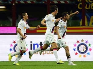 Inter held by Bologna