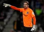 Tim Krul in action for Brighton & Hove Albion in the EFL Cup on September 17, 2017