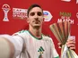 Adil Boulbina of Algeria awarded Player of the Match