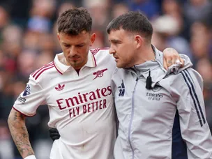 Hammer blow: Arsenal's White 'out for season' as new injury detail emerges