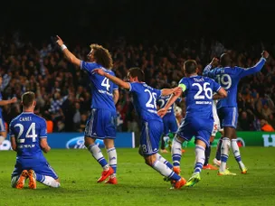 Late Ba strike sends Chelsea through