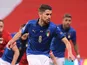 Jorginho pictured for Italy in November 2020