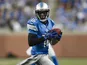 Detroit Lions wide receiver Titus Young after making a reception during his side's match with the Green Bay Packers on November 18, 2012