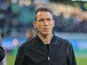 Wolfsburg interim boss Daniel Bauer on the sidelines