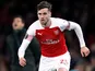 Carl Jenkinson in action for Arsenal in the Europa League on November 19, 2018