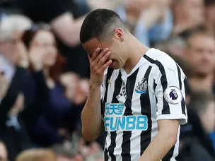 Newcastle record-signing Almiron ruled out for rest of season