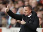 Leicester City manager Brendan Rodgers on October 24, 2021