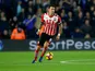 Jose Fonte of Southampton in action during his side's Premier League clash with Chelsea at St Mary's on October 30, 2016