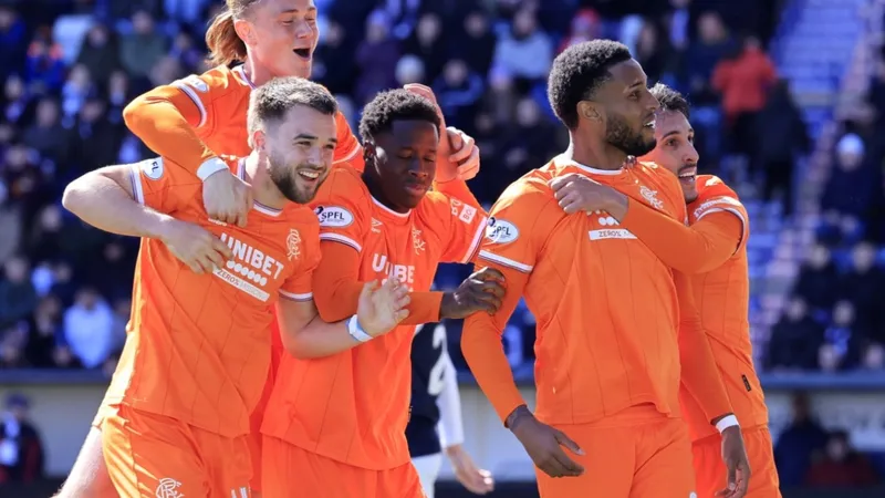 Ruthless Rangers achieve 30-year scoring first after thrilling nine-goal win over Falkirk